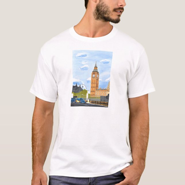 T-shirt Londres Big Ben (Devant)