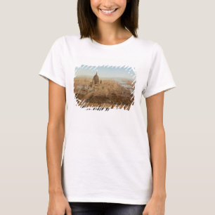 T-shirt Londres : une vue d'oeil d'oiseau de St Paul et du