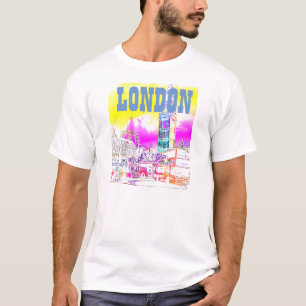 T-shirt Londres Westminster Big Ben