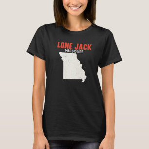 T-shirt Lone Jack Missouri USA State America Travel Missou