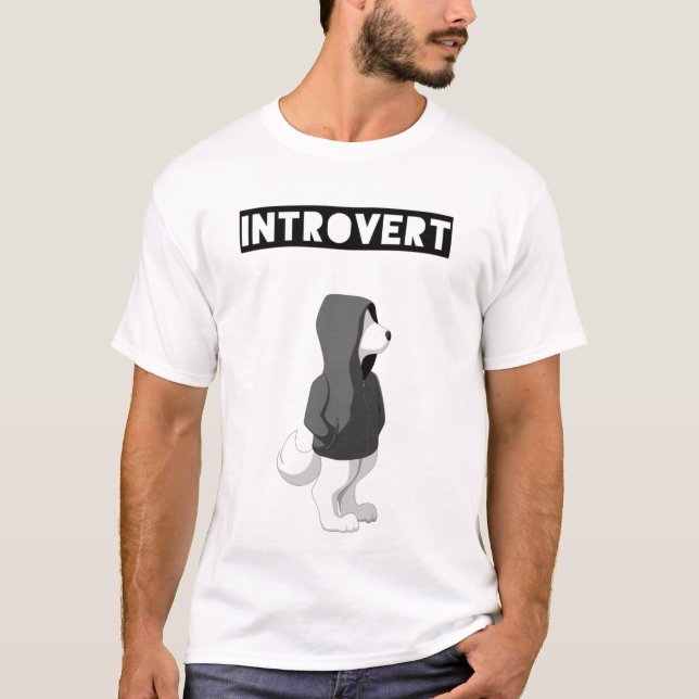 T-shirt Loner Introvert (Devant)
