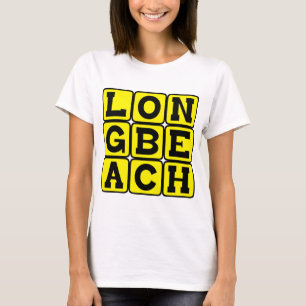 T-shirt Long Beach, Californie États-Unis