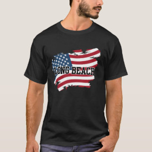 T-shirt Long Beach USA
