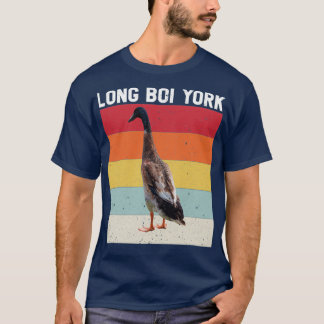 T-shirt Long Boi York Retro Vintage