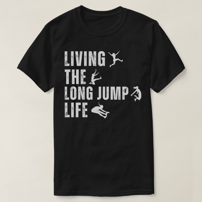 T-shirt Long Jump 4 (Design devant)