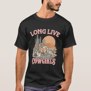 T-shirt Long Live Howdy Rodeo Western Country Southern Cow