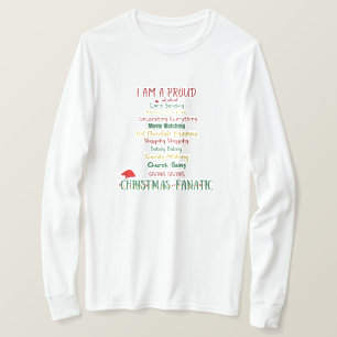 T-shirt long manches de Noël