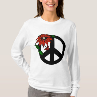 T-shirt Long Noël gainé des femmes