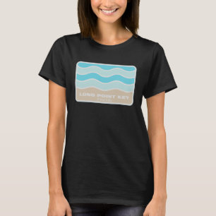 T-shirt Long Point Key Florida Retro FL Waves Beach Souven