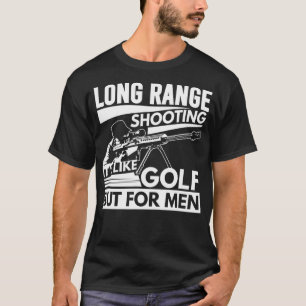 T-shirt Long Range Tirant Son Comme Golf Mais Pour Les Hom