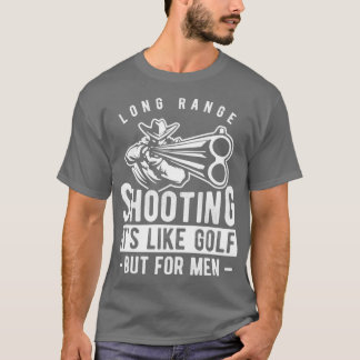 T-shirt Long Range Tirant Son Comme Golf Mais Pour Les Hom