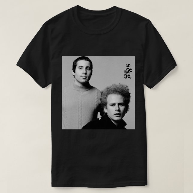 T-shirt long simon et garfunkel (Design devant)