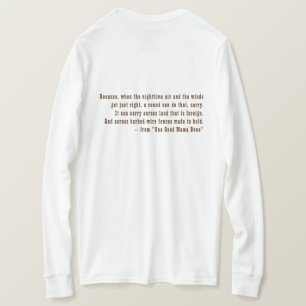 T-shirt Long-SL pièce en t, maman Bone de la photo une de