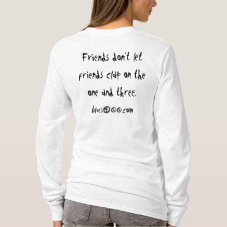 T-shirt Long slogan de chemise de douille des dames