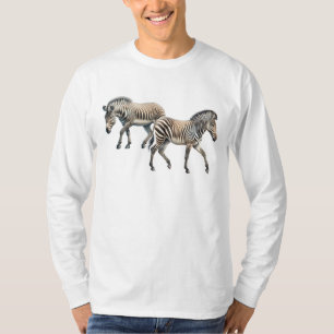 T-shirt long Zebra