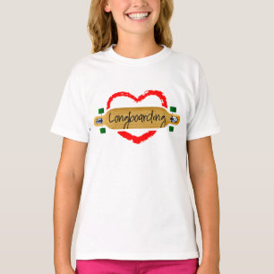 T-shirt longboard d'amour