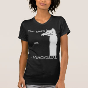 T-shirt Longcat est long