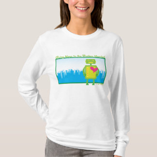 T-shirt Longsleeve de HeartBot des dames