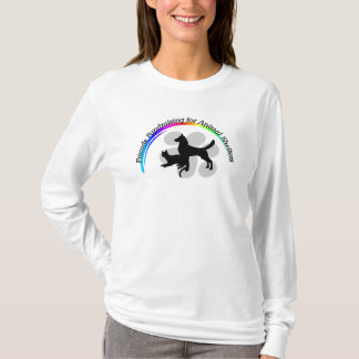 T-shirt Longue chemise de douille de femmes