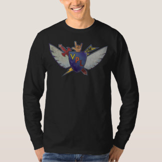 T-shirt Longue chemise de douille de VPL