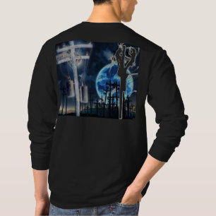 T-shirt Longue chemise de la douille du monteur de lignes