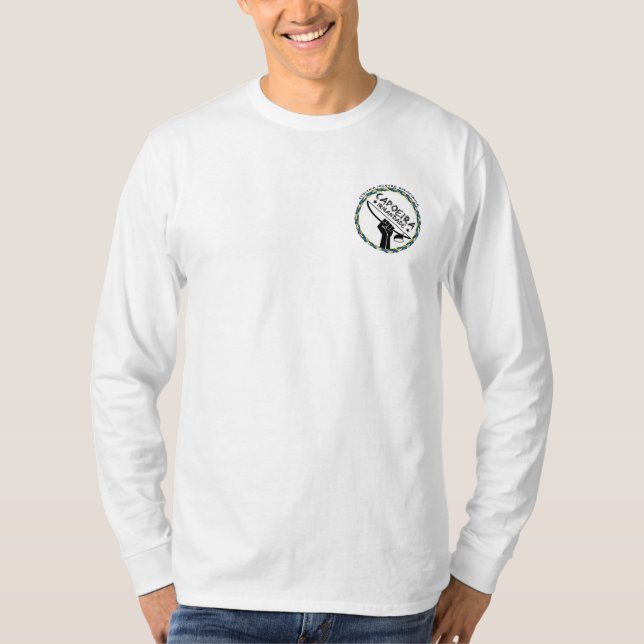 T-shirt Longue douille de Capoeira Irmandade (Devant)