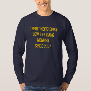 T-SHIRT LONGUE DOUILLE THEREDNECKPEPI64