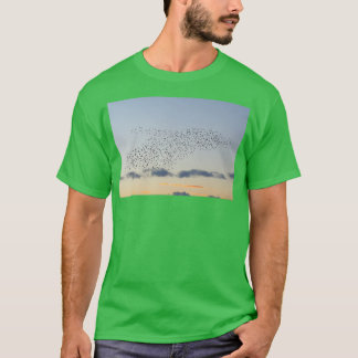 T-shirt Longue formation de cétacés
