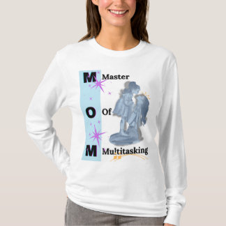 T-shirt Longue manches Maître du Multitâche Fête des Mères