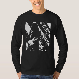 T-shirt longue pièce en t de douille