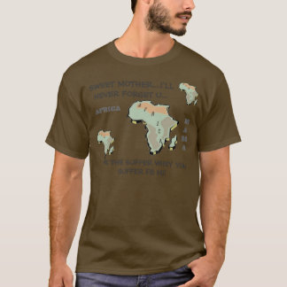 T-SHIRT LONGUE PIÈCE EN T DE DOUILLE DE MÈRE DOUCE VERTE