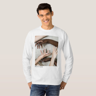 T-shirt Longue pièce en t incorporée de douille