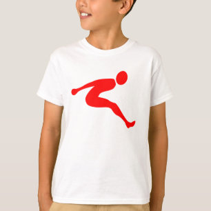 T-shirt Longue saut - Rouge