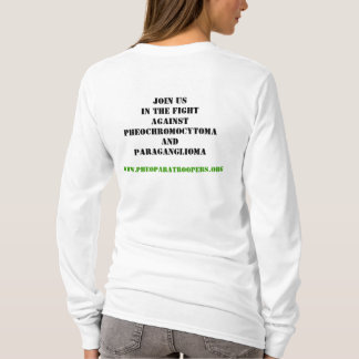 T-shirt Longues dames de la douille T