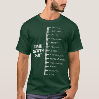 T-shirt Longueur de la barbe