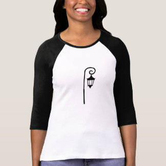 T-shirt Longueur T des femmes de lampadaire de Wellesley