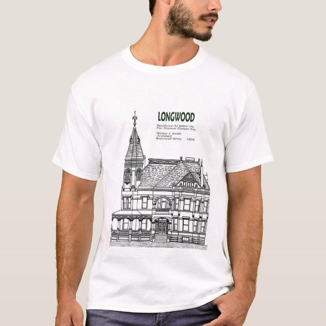 T-shirt LONGWOOD - Salem, la Virginie (Devant)