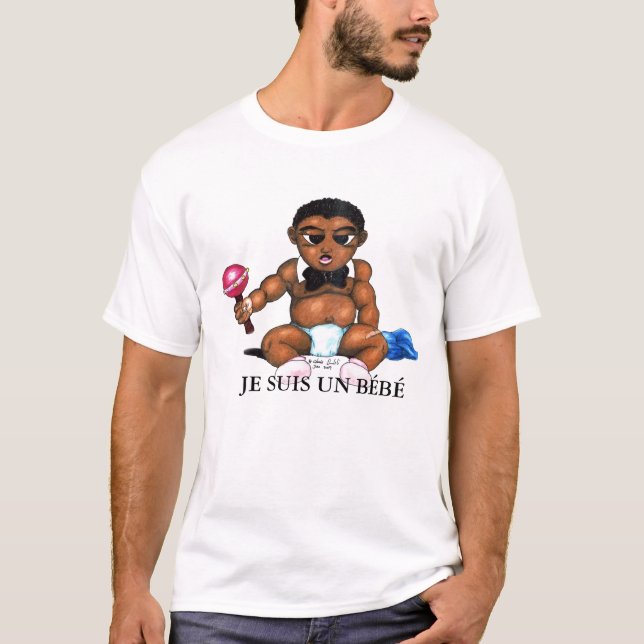 T-shirt L'ONU BEBE de Je Suis ! ! (Devant)