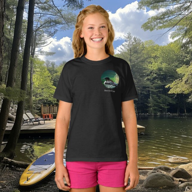 T-shirt Loon Family Butterfield Lake (Créateur téléchargé)