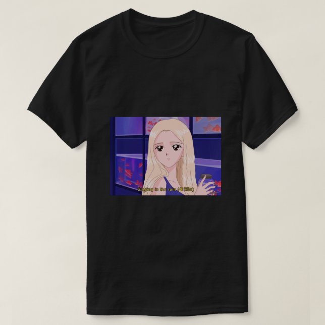 T-shirt LOONA Jinsoul - Chant sous la pluie Cla des années (Design devant)