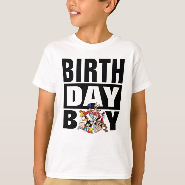 T-shirt LOONEY TUNES™ - Groupe de caractères | Birthday Bo (Devant)