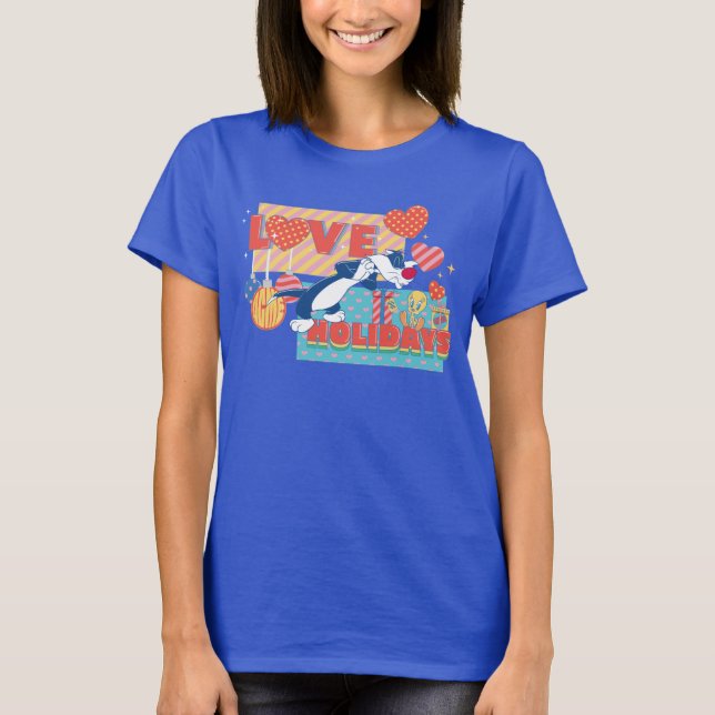 T-shirt LOONEY TUNES™ | SYLVESTER™ & TWEETY™Love Holidays (Devant)