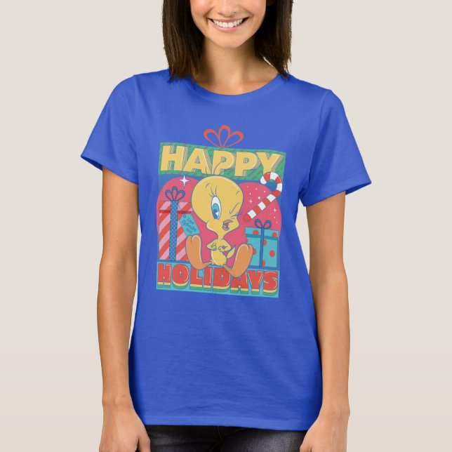 T-shirt LOONEY TUNES™ | TWEETY™ Joyeuses fêtes (Devant)