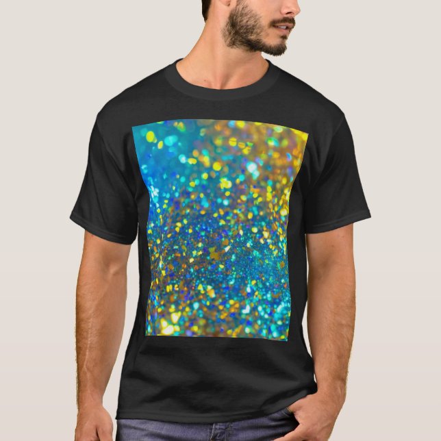 T-shirt L'Opale holographique brillante (Devant)