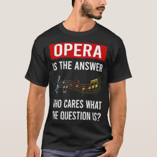 T-shirt L'Opéra de la réponse