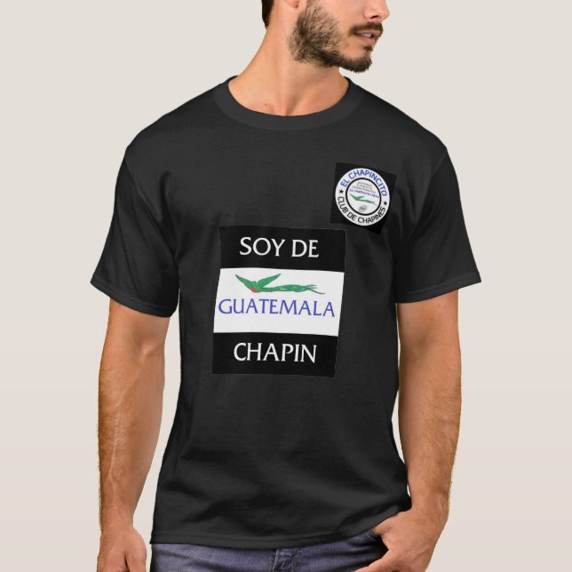 T-shirt Lopez El Chapincitation Soy De Guatemala Chapelle  (Devant)