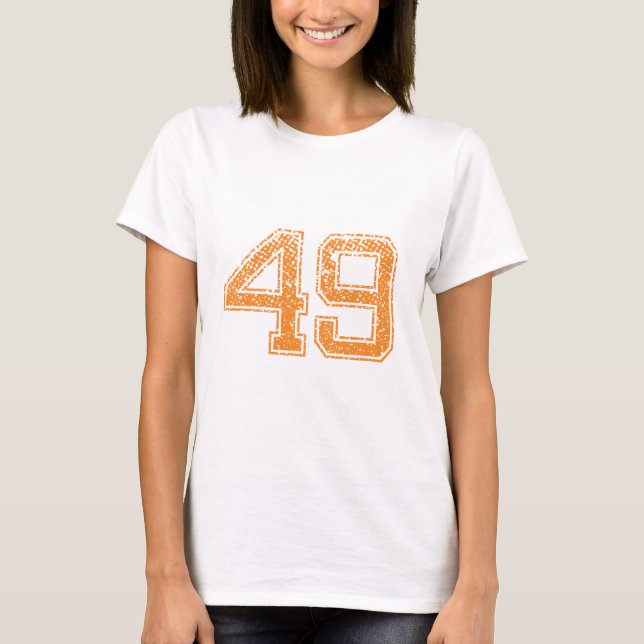 T-shirt L'orange folâtre le nombre 49.png de Jerzee (Devant)
