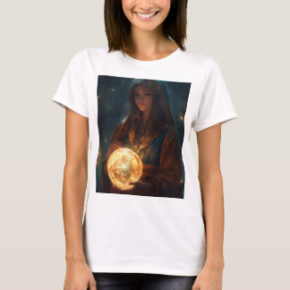 T-shirt L'Orbe du Mystère : Lumière dans ses mains