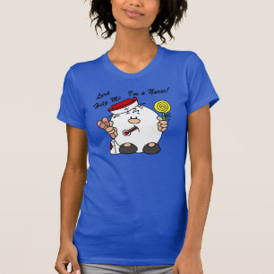 T-shirt Lord Aidez-moi Je suis infirmière