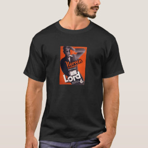 T-shirt Lord Cigarettes Poster vintage allemand restauré